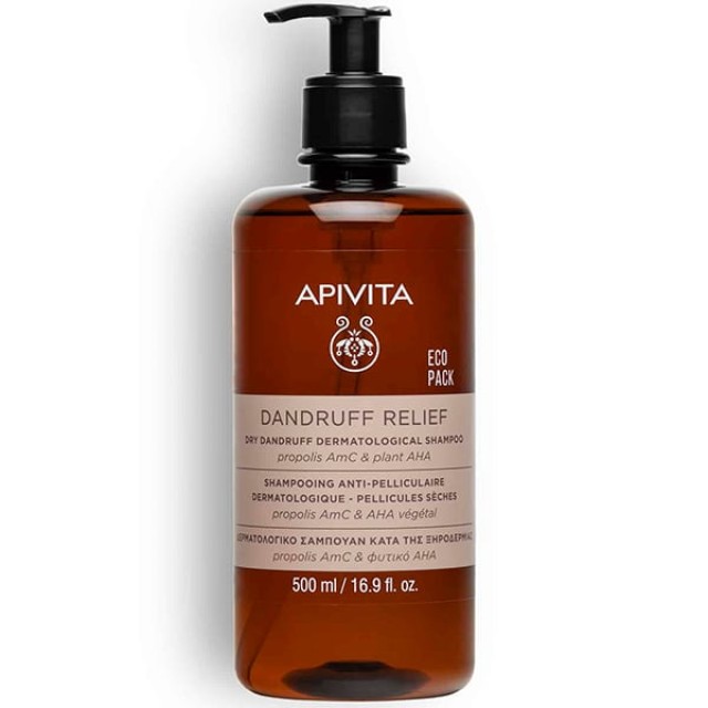 Apivita Dandruff Relief Σαμπουάν Κατά της Ξηροδερμίας, 500ml