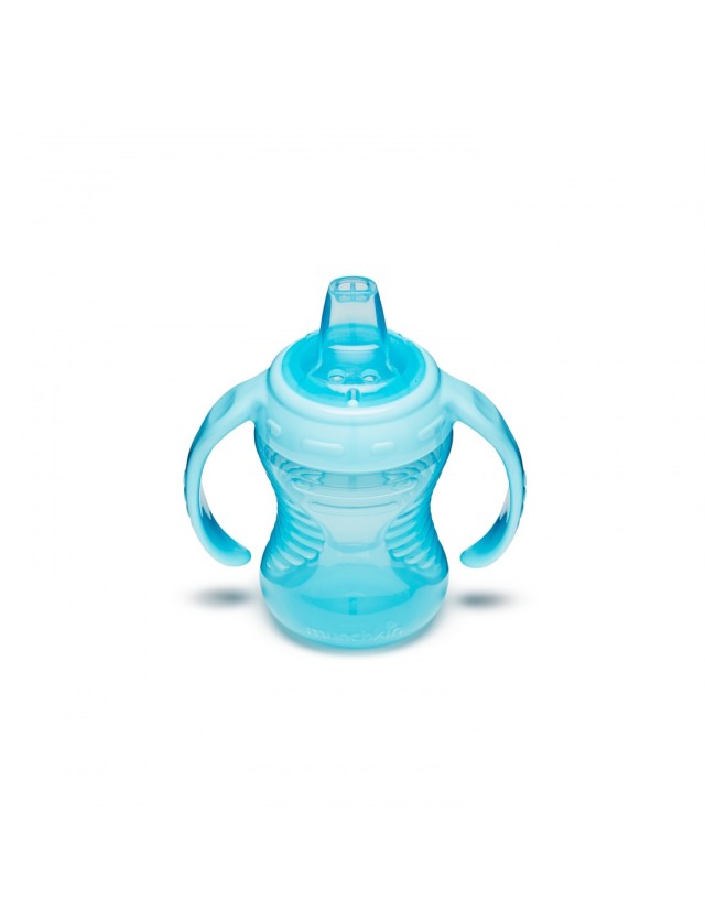 Munchkin Mighty Grip Trainer Cup 6m+ Χρώμα Μπλε, 237ml