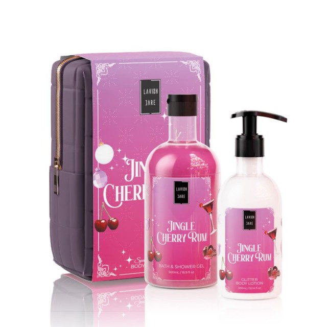 Lavish Care Xmas Jingle Cherry Rum Special Edition Body Care Set