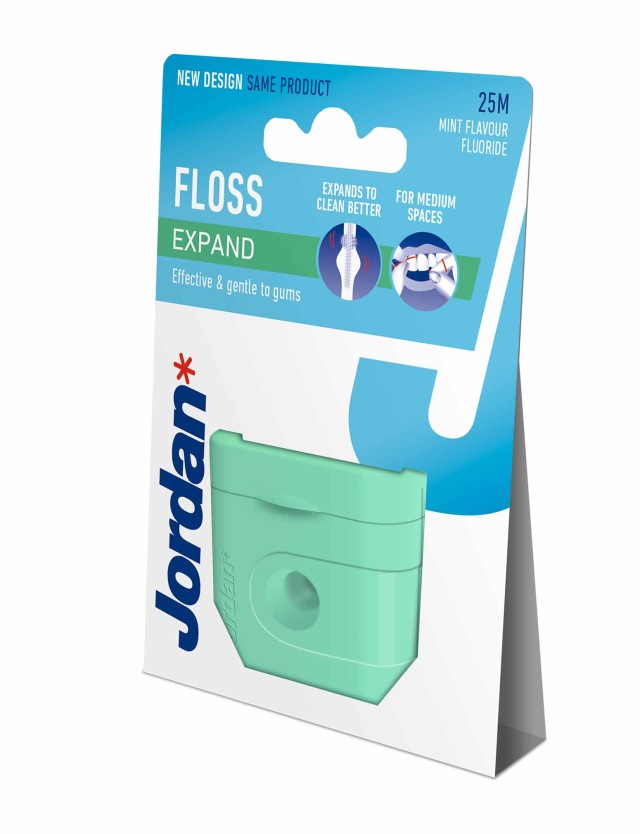 Jordan Expand Floss Οδοντικό νήμα 25m
