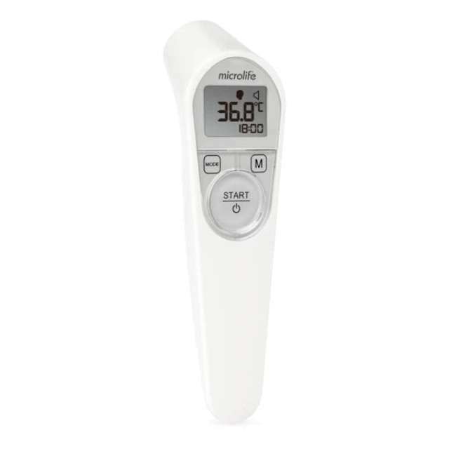 Microlife NC 200 Ψηφιακό Θερμόμετρο Υπερύθρων Μετώπου Χωρίς Επαφή