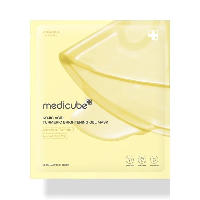 Medicube Kojic Acid Turmeric Brightening Gel Mask - Μάσκα τζελ για λάμψη & μείωση κηλίδων 28gr