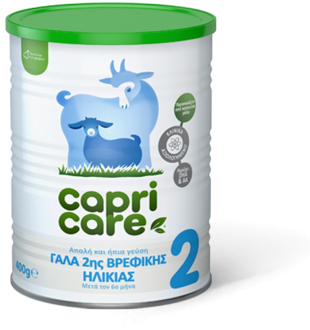 Capricare 2, Γάλα 2ης βρεφικής ηλικίας από τον 6ο μήνα 400gr