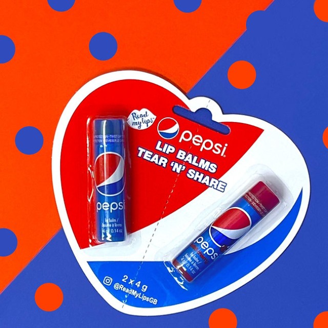 Read My Lips Pepsi Lip Balm Duo Wild Cherry + Original