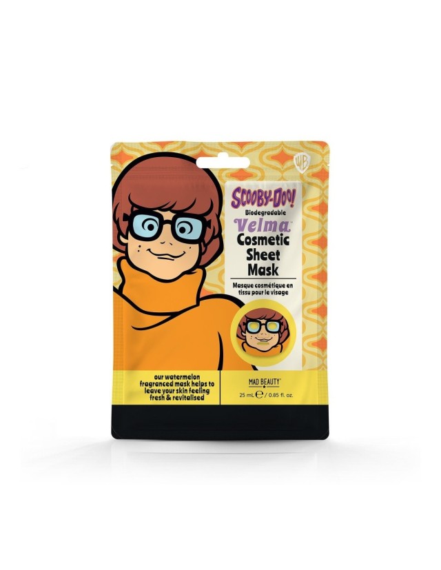 Mad Beauty Scooby Doo Cosmetic Sheet Mask Velma 25ml