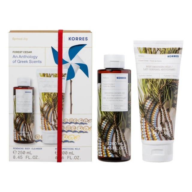 Korres Promo Κέδρος Αφρόλουτρο 250ml & Κέδρος Γαλάκτωμα Σώματος 200ml
