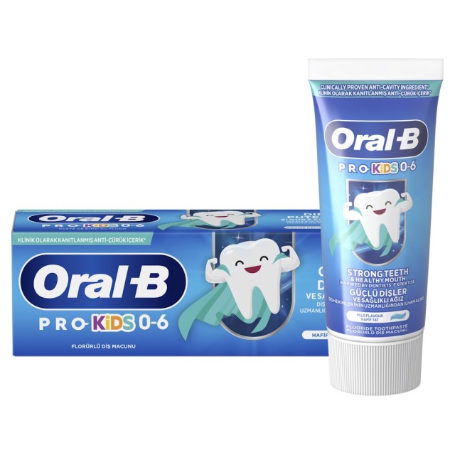 Oral-B Pro-Kids Οδοντόκρεμα 0-6years Mild Flavour 50ml