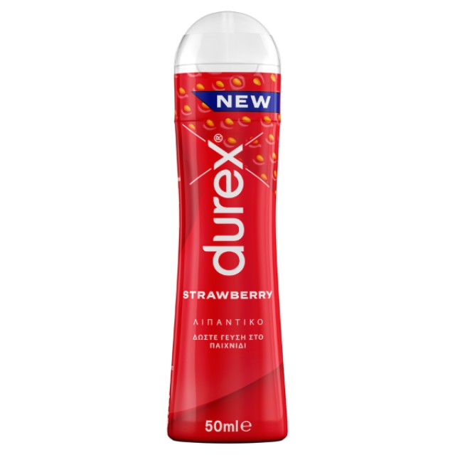 Durex Strawberry Lube Λιπαντικό 50ml