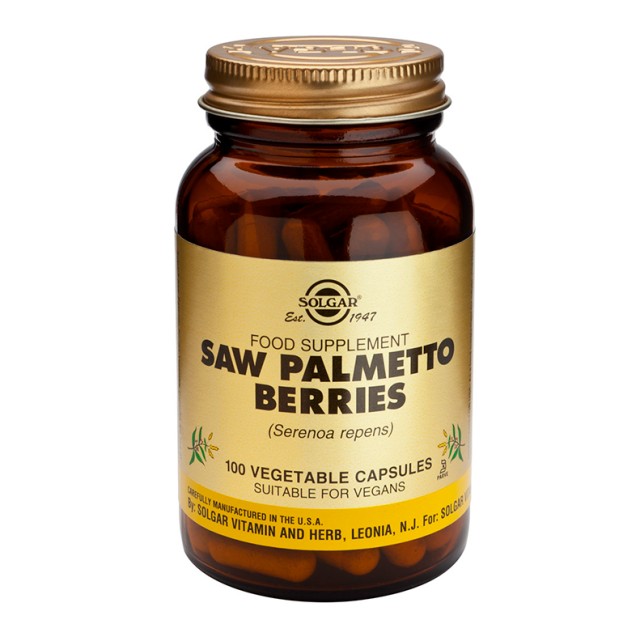 Solgar Saw Palmetto Berries 100 Vegetable Capsules