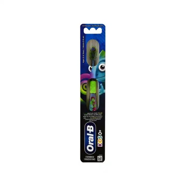 Oral-B Kids Οδοντόβουρτσα Extra Soft 0-6 years Χρώμα Μπλε-Λαχανί, 1τμχ