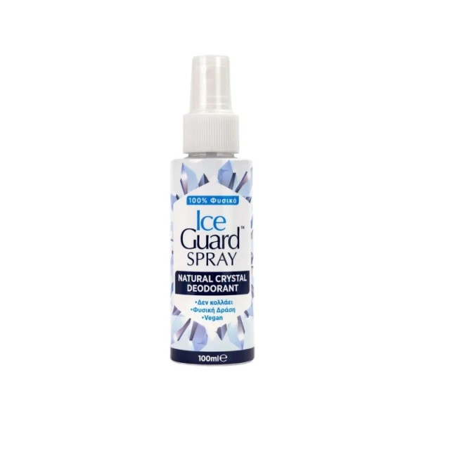 Optima Ice Guard Natural Crystal Spray Φυσικός Κρύσταλλος σε Αποσμητικό Σπρέι, 100ml