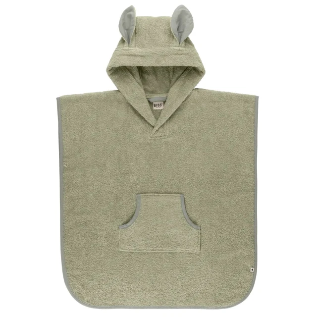 Bibs Poncho Towel Kangaroo Χρώμα Χακί, 1τμχ