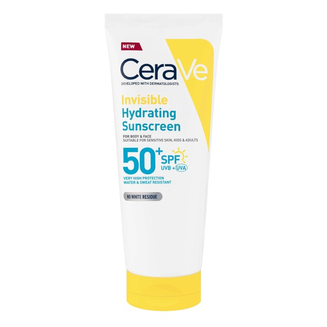 Cerave Invisible Hydrating Sunscreen SPF50+ 75ml