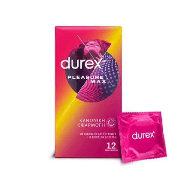 Durex Pleasure Max 12τμχ