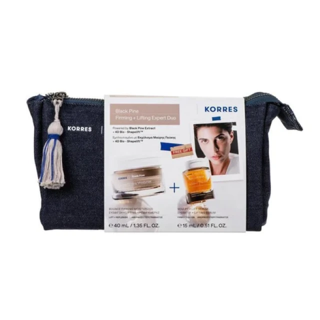 Korres Promo Black Pine Firming + Lifting Expert Kρέμα Hμέρας 40ml & ΔΩΡΟ Serum για Σύσφιγξη & Lifting 15ml