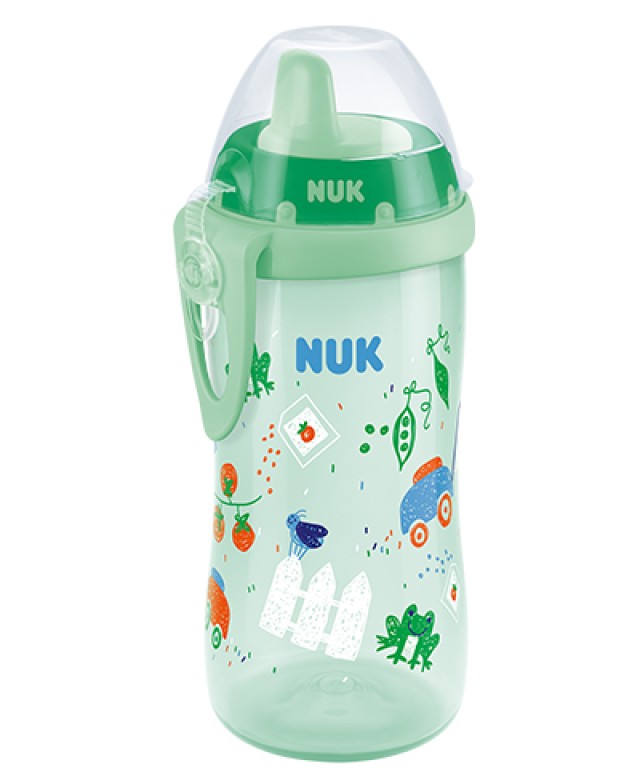 NUK Kiddy Cup 12m+ 300ml Χρώμα Πράσινο, 1τμχ