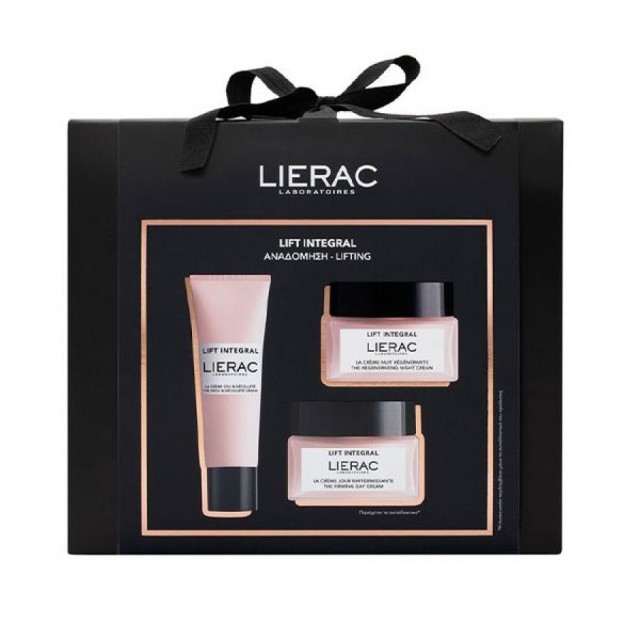 Lierac Lift Integral Night Cream 50ml & Lift Integral Day Cream Refill 50ml & Lift Integral The Neck + Decollete Cream 50ml