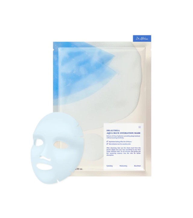 Dr. Althea Aqua Blue Hydration Mask - Ενυδατική & Καταπραϋντική Μάσκα Προσώπου με Azulene 28gr
