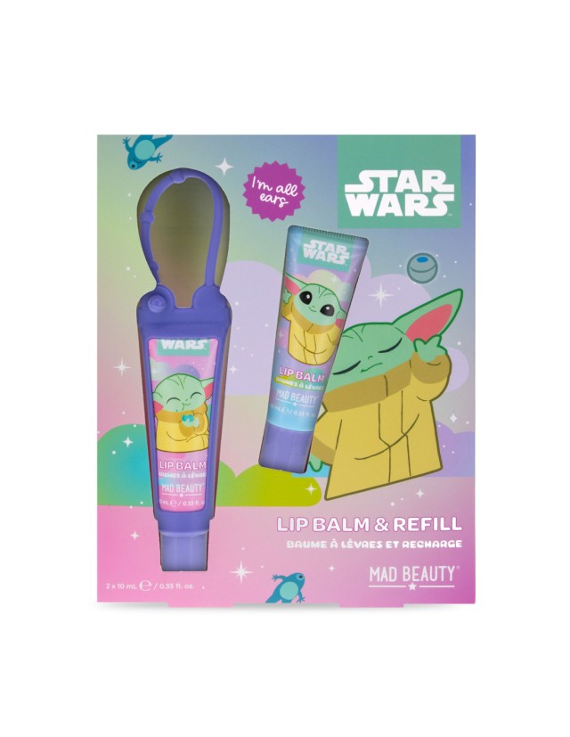 Mad Beauty Grogu Galaxy Lip Balm & Refill