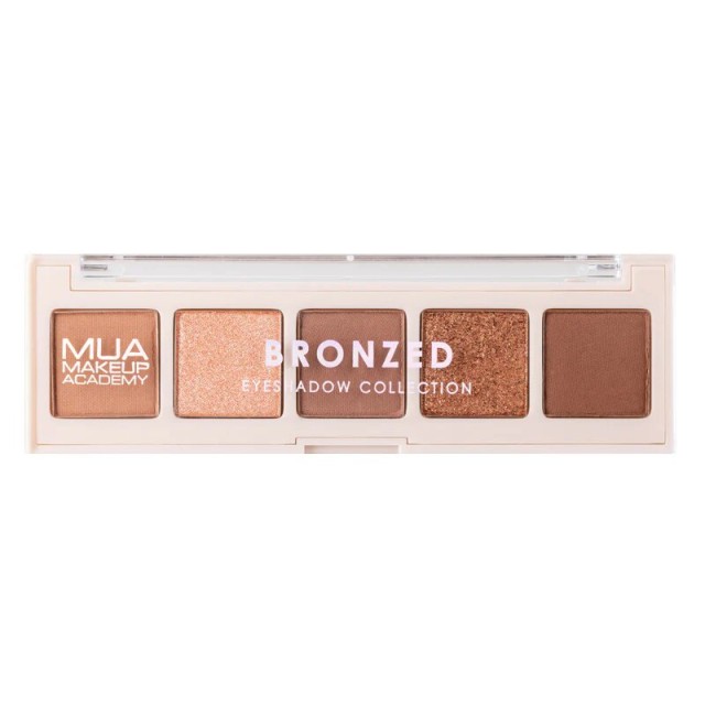 MUA 5 Shade Eyeshadow Palette Bronzed