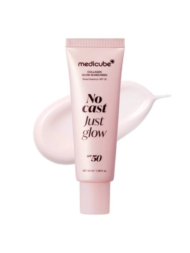 Medicube Glow Collagen Sunscreen SPF50 - Αντηλιακή Κρέμα Προσώπου με Κολλαγόνο & Πεπτίδια 50ml