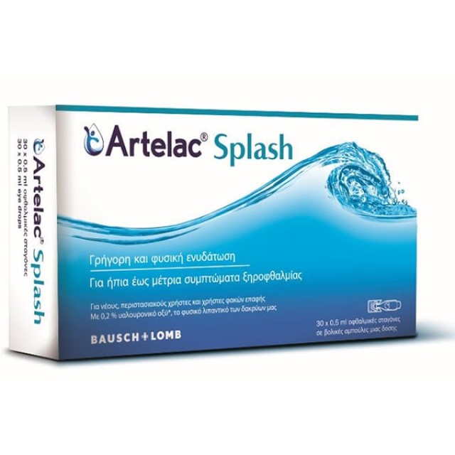 Bausch & Lomb Artelac Splash 30 x 0.5ml