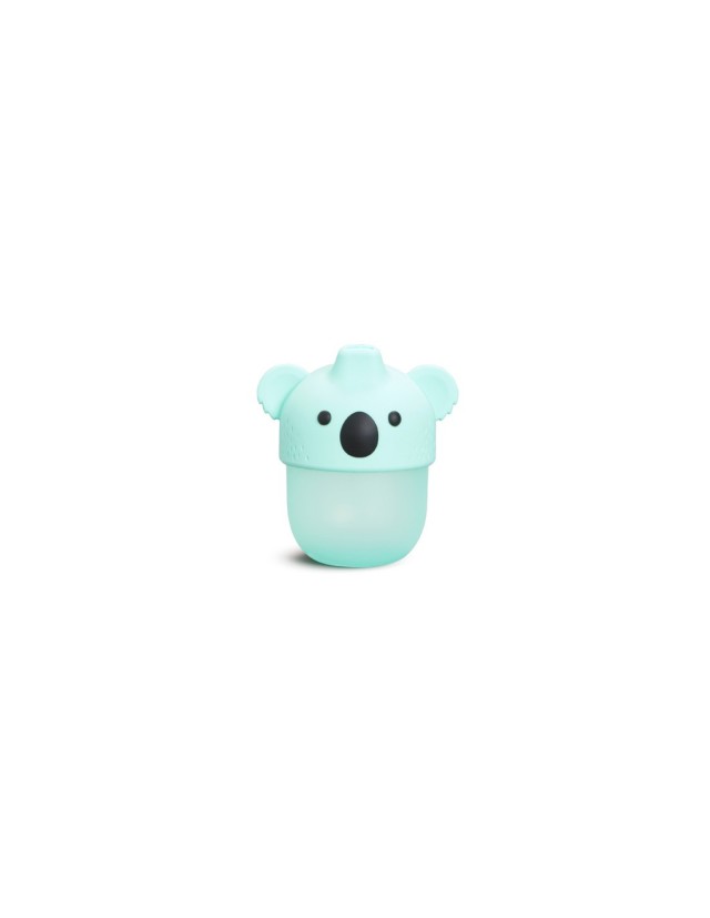 Munchkin Koala Soft-Touch Sippy Cup 9m+ Χρώμα Βεραμάν 237ml, 1τμχ
