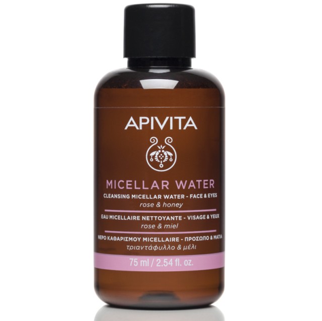 Apivita Micellar Water Cleansing Micellar Water for Face & Eyes 75ml