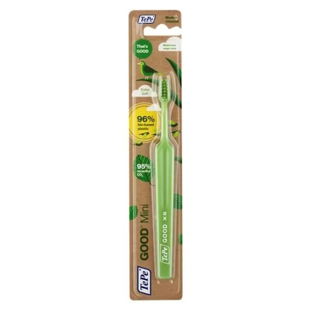 Tepe Good Compact Οδοντόβουρτσα Πολύ Μαλακή Χρώμα Πράσινο, 1τμχ
