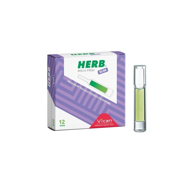 Vican Herb Micro Filter για Slim 12τμχ