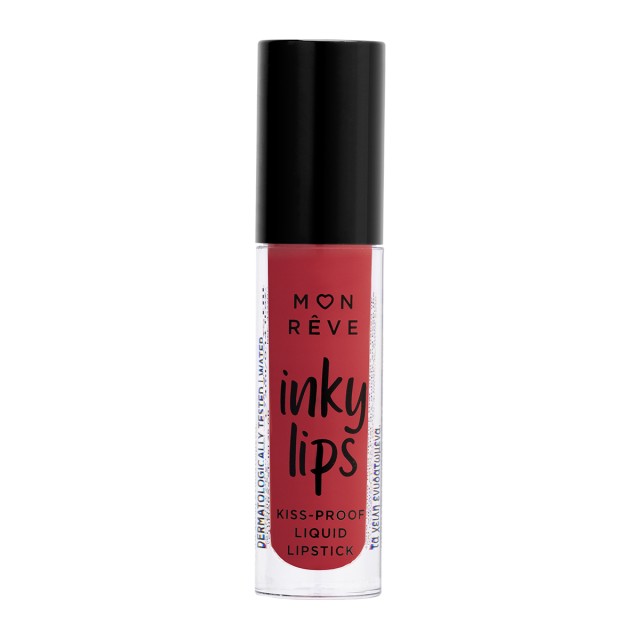 Mon Reve Inky Lips Kiss-Proof Liquid Lipstick 09 4ml
