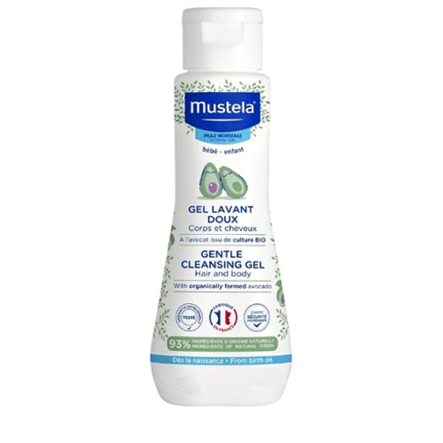Mustela Baby Gentle Cleansing Gel Hair and Body 200ml
