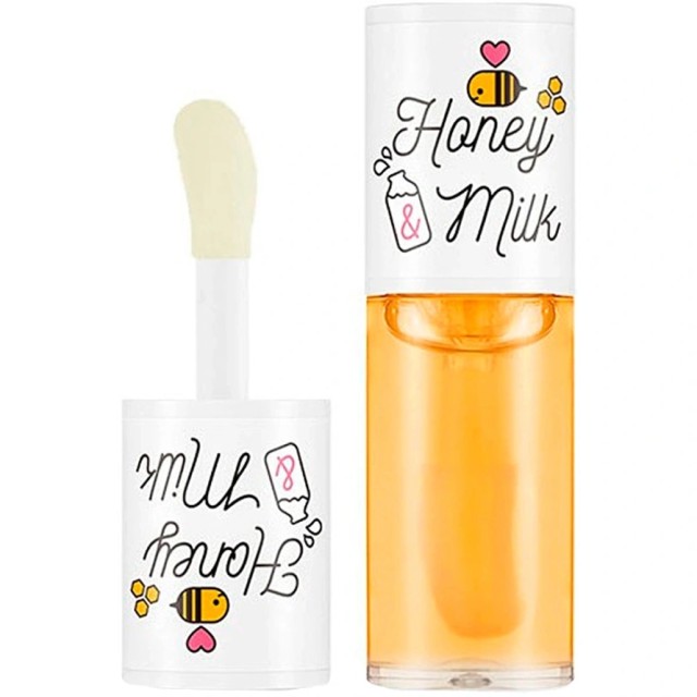 Apieu Honey & Milk Lip oil – Ενυδατικό έλαιο χειλιών 5gr