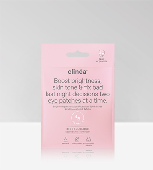 Clinea Brightening & Anti-Spot Biocellulose Eye Patches, 1ζευγάρι