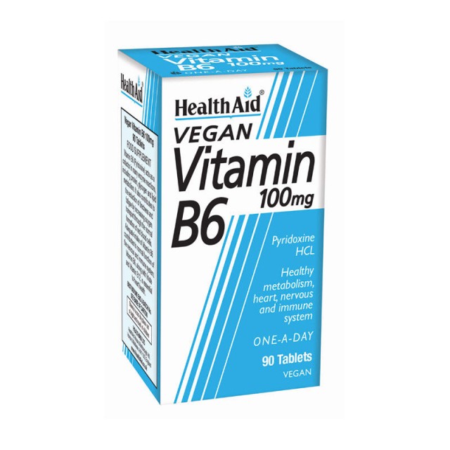 Health Aid Vitamin B6 100mg 90tabs