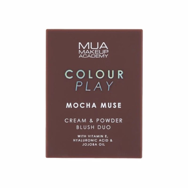 MUA Colour Play Cream & Powder Blush Duo Mocha Muse