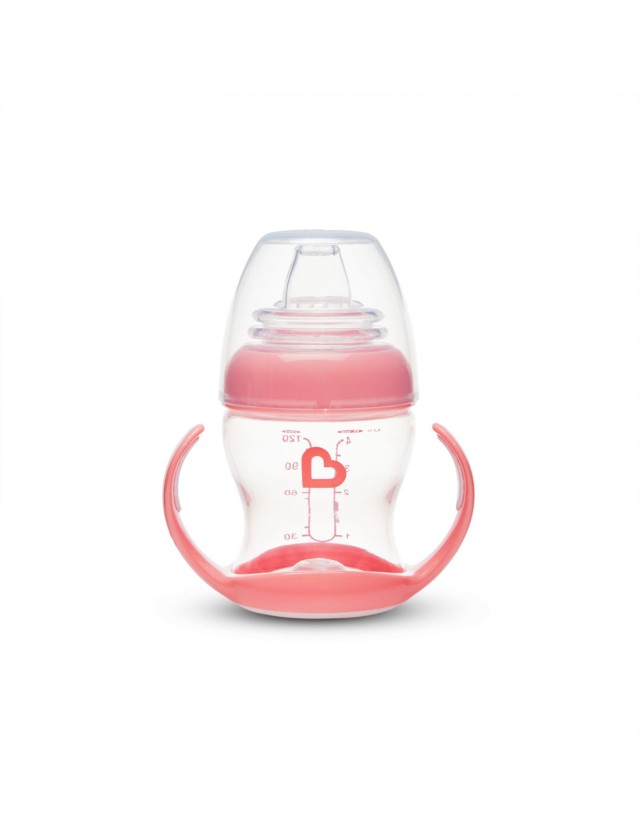 Munchkin Gentle Tall Transition Cup 4m+ Χρώμα Ροζ, 118ml