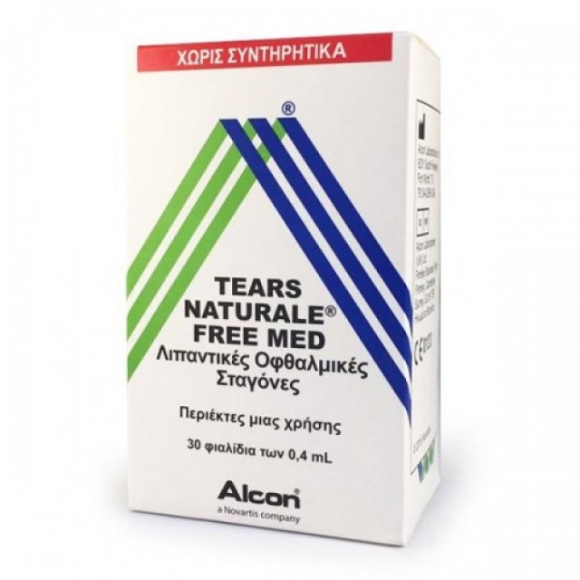 Alcon Tears Naturale Free Med Λιπαντικές Οφθαλμικές Σταγόνες σε Περιέκτες μιας Χρήσης 30 x 0.4ml