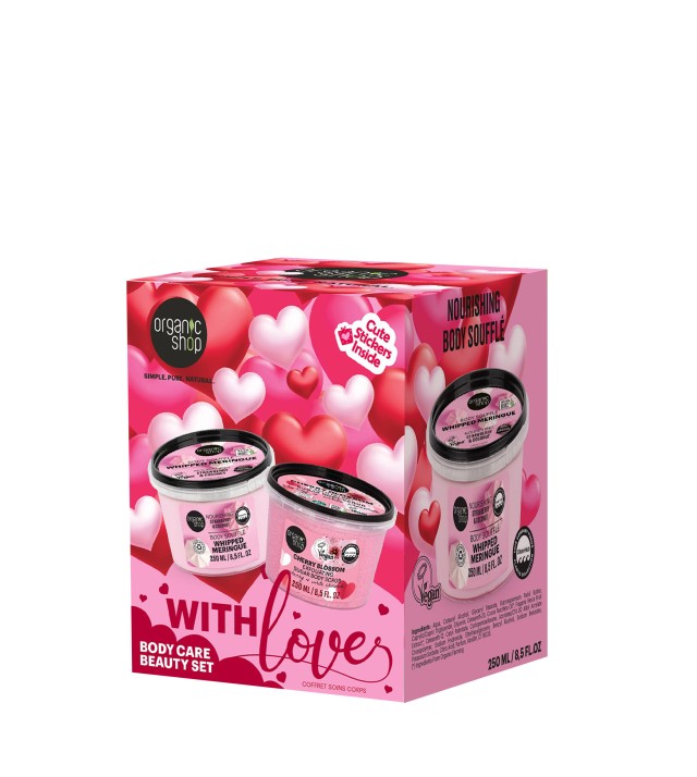 Natura Siberica Organic Shop Σετ Δώρου Organic Shop Basic, With Love, 250ml / 250ml