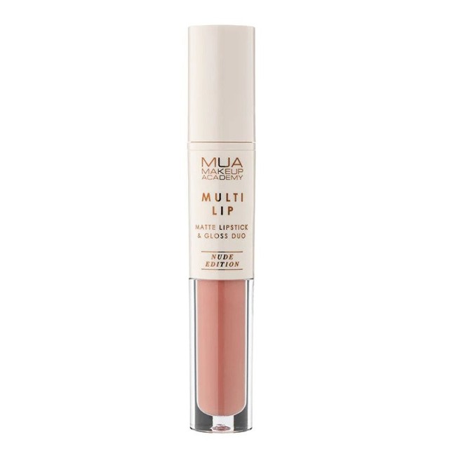 MUA Lipstick & Gloss Duo-Nude Edition-Mocha