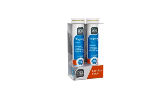 Pharmalead Promo Μαγνήσιο με Βιταμίνη Β6 375mg, 2x20 Αναβράζοντα Δισκία