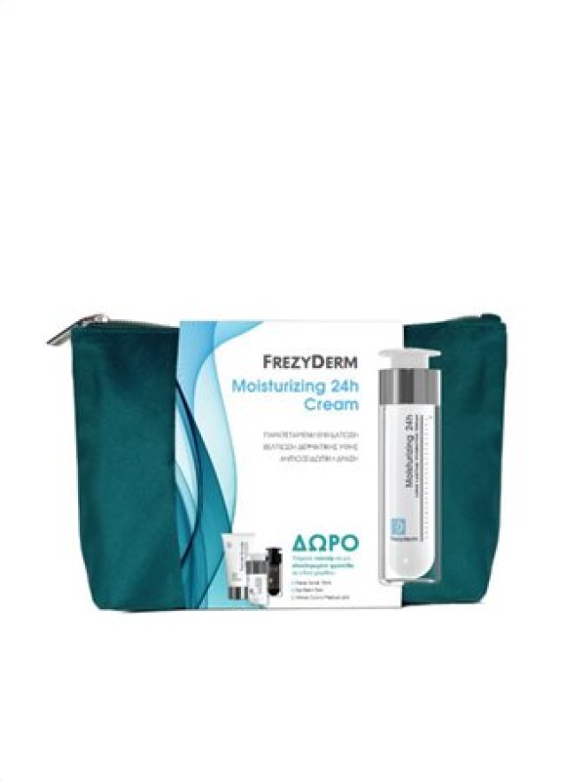 Frezyderm Νεσεσέρ Moisturizing 24h Cream 20+ 50ml + ΔΩΡΟ Facial Scrub 15ml + Eye Balm 5ml + Velvet Colors Medium 2ml