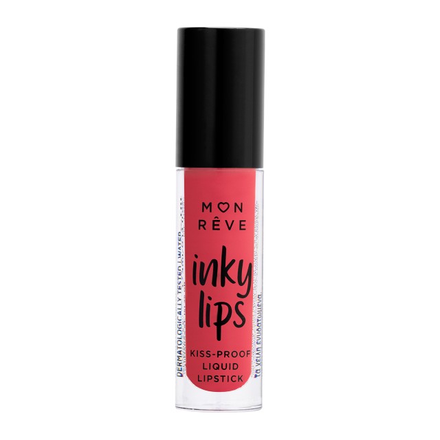 Mon Reve Inky Lips Kiss-Proof Liquid Lipstick 07 4ml
