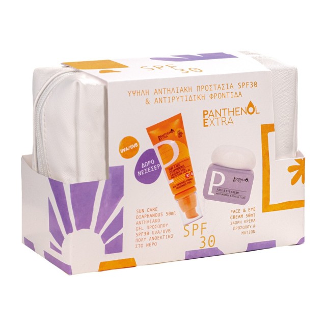 Panthenol Extra Sun Care Diaphanous SPF30 50ml & Face & Eye Cream 50ml