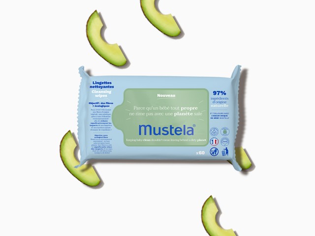 Mustela Μωρομάντηλα 60τμχ