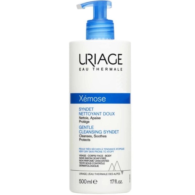 Uriage Xemose Syndet Nettouant Doux 500ml