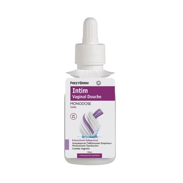 Frezyderm Intim Vaginal Douche Monodose Σόδα pH 9.0 150ml