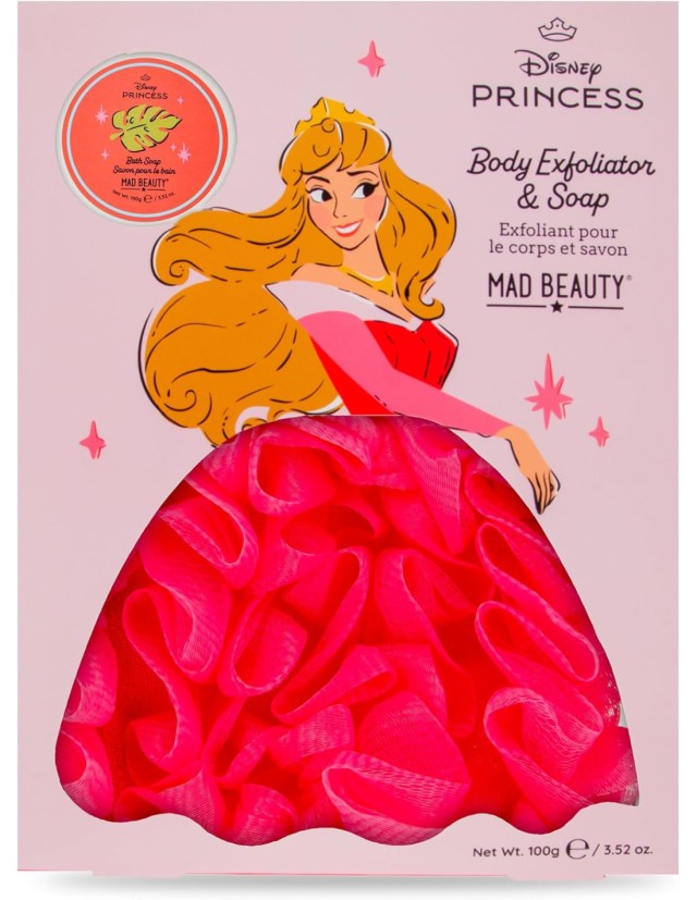 Mad Beauty Princess Aurora Body Exfoliator & Soap