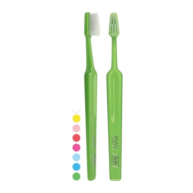 TePe Select Extra Soft Οδοντόβουρτσα Χρώμα Πράσινο, 1 τεμάχιο