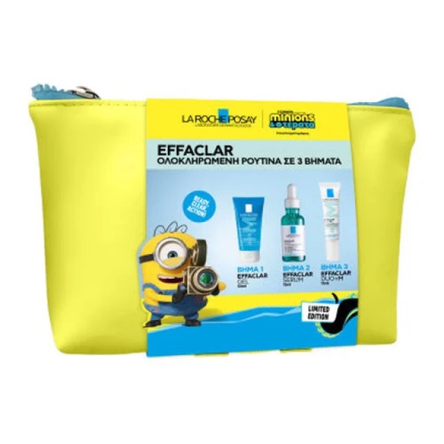 La Roche Posay Limited Edition Effaclar Ολοκληρωμένη Ρουτίνα σε 3 Βήματα